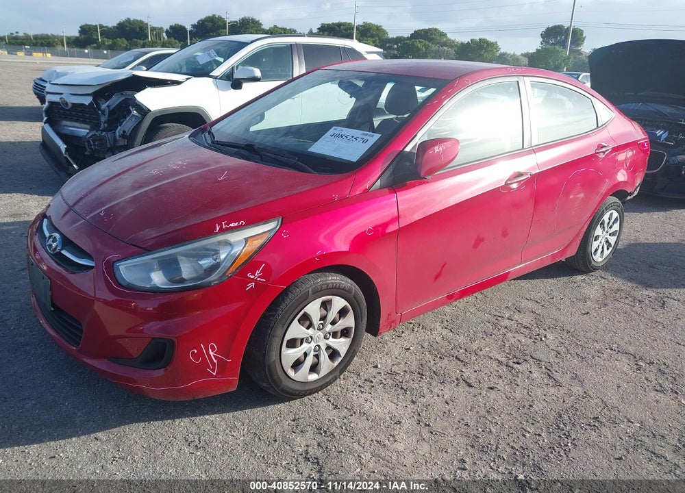 2016 HYUNDAI ACCENT SE VIN: KMHCT4AE7GU997888