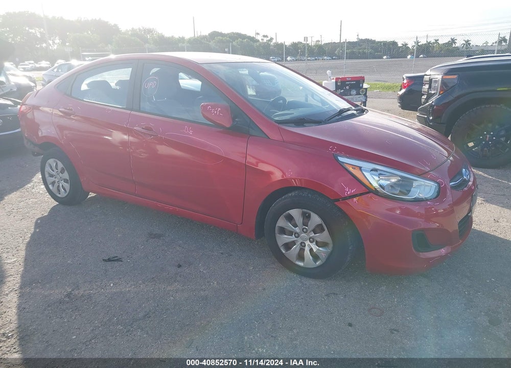 2016 HYUNDAI ACCENT SE VIN: KMHCT4AE7GU997888
