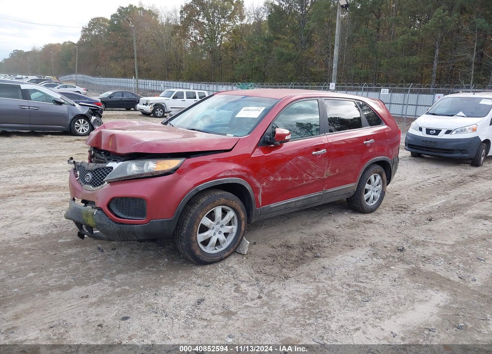 2011 KIA SORENTO LX VIN: 5XYKT3A19BG075351