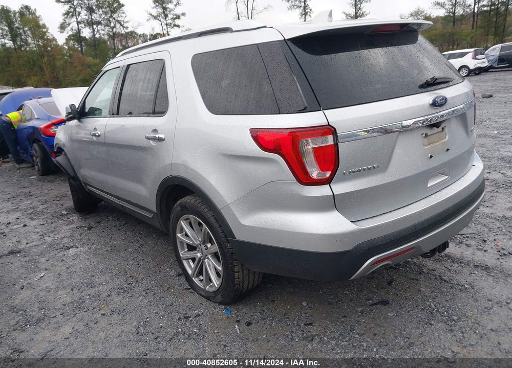2016 FORD EXPLORER VIN: 1FM5K7F89GGA79185