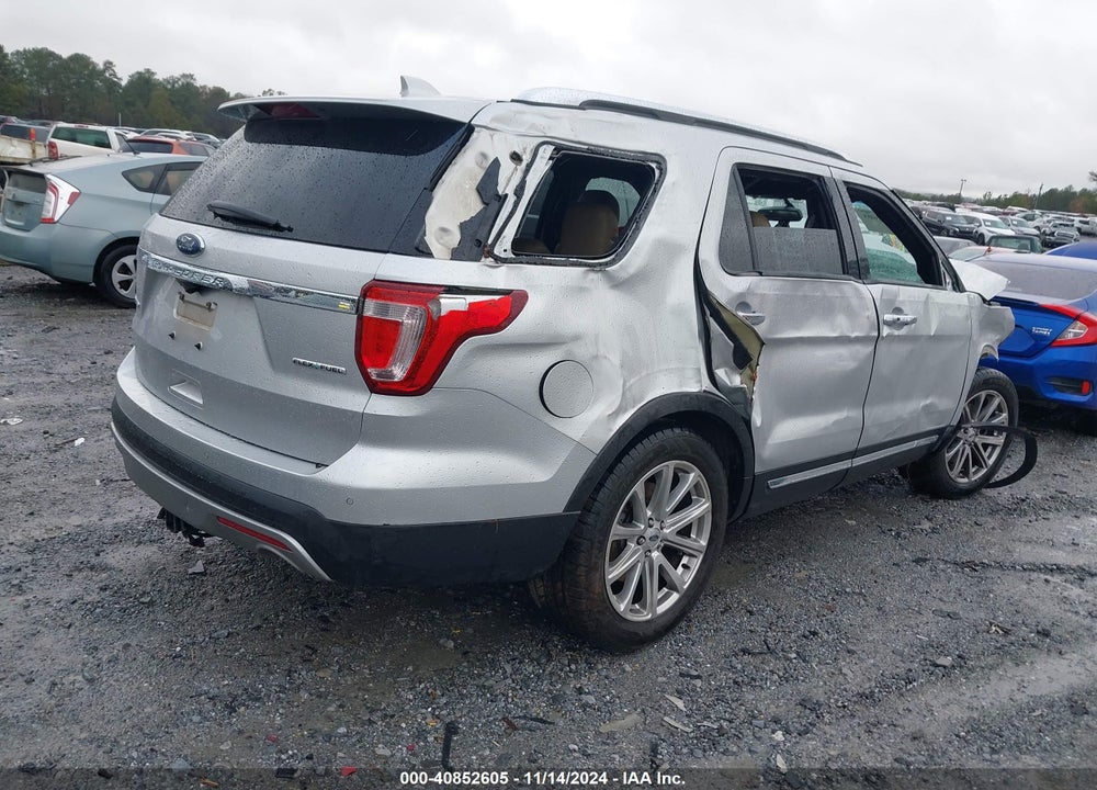 2016 FORD EXPLORER VIN: 1FM5K7F89GGA79185