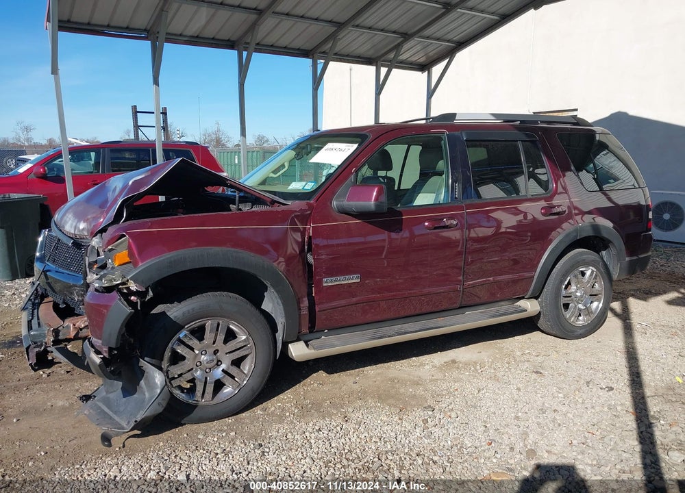 2007 FORD EXPLORER EDDIE BAUER VIN: 1FMEU74E67UA69945