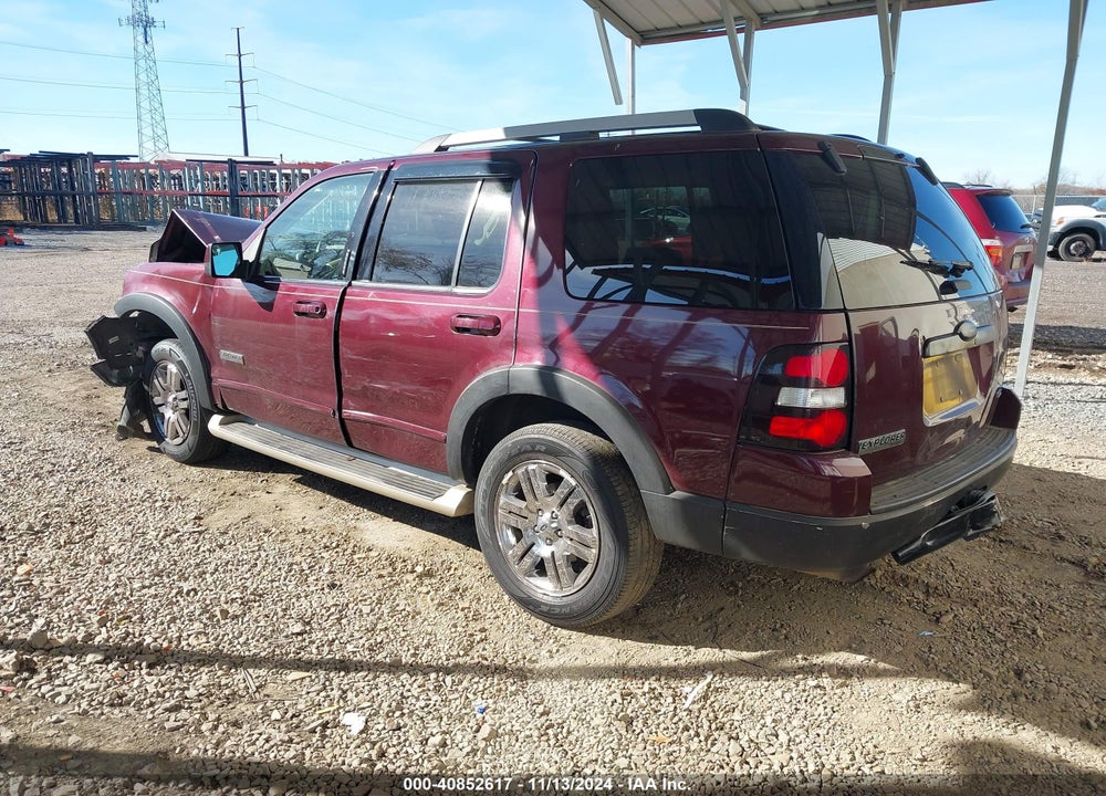 2007 FORD EXPLORER EDDIE BAUER VIN: 1FMEU74E67UA69945