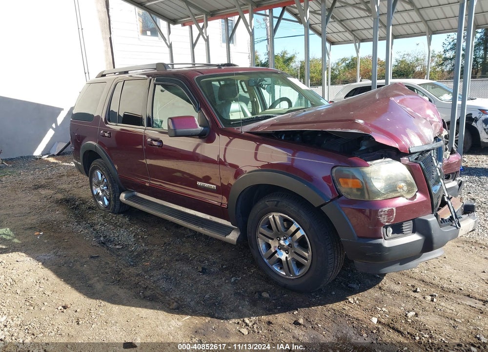 2007 FORD EXPLORER EDDIE BAUER VIN: 1FMEU74E67UA69945