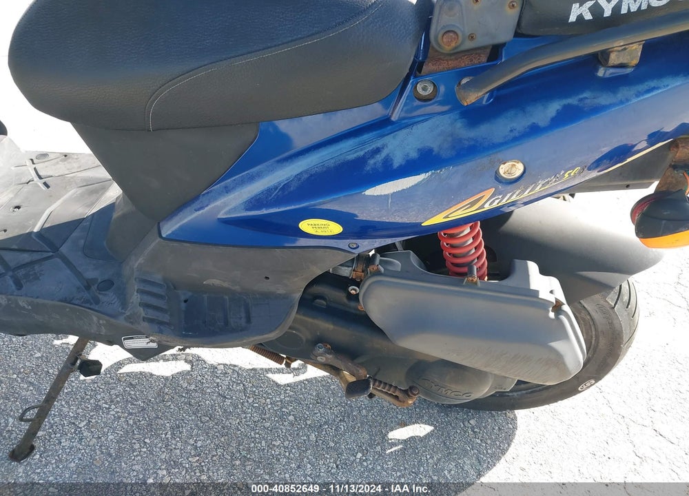 2013 KYMCO USA INC AGILITY 50 VIN: LC2U6A030DC000131