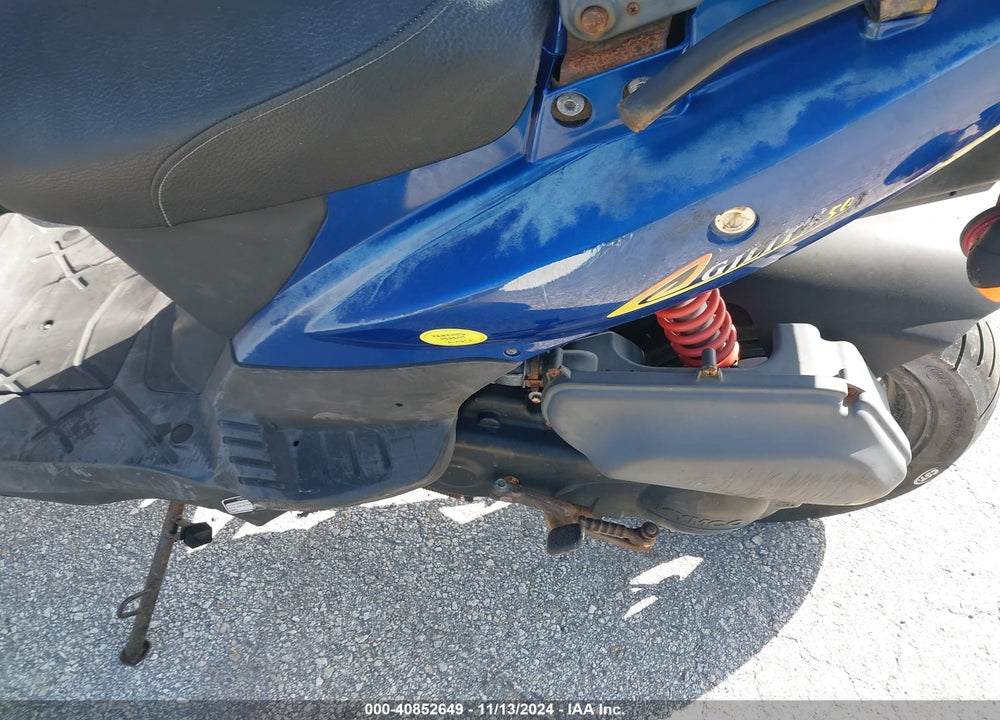 2013 KYMCO USA INC AGILITY 50 VIN: LC2U6A030DC000131