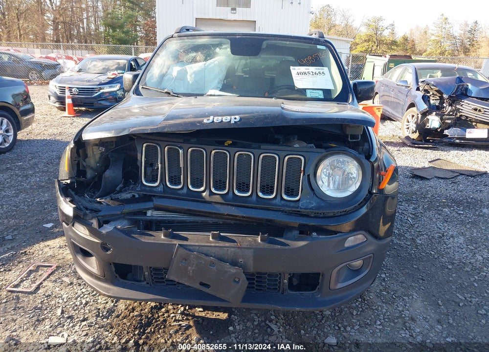 2017 JEEP RENEGADE LATITUDE 4X4 VIN: ZACCJBBB6HPE42419