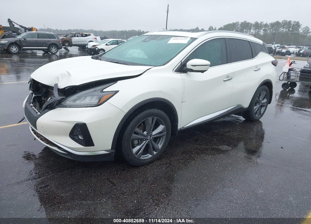 2020 NISSAN MURANO PLATINUM FWD VIN: 5N1AZ2DJ2LN158562