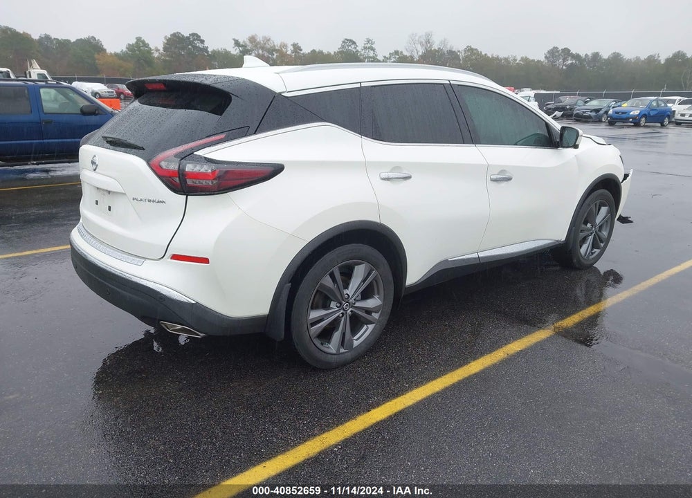 2020 NISSAN MURANO PLATINUM FWD VIN: 5N1AZ2DJ2LN158562
