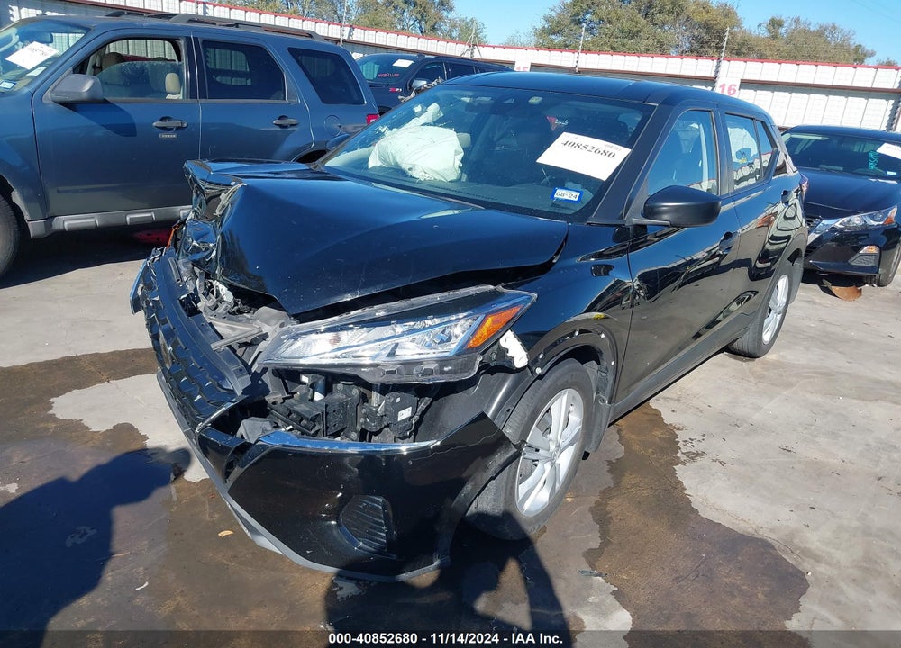 2021 NISSAN KICKS S XTRONIC CVT VIN: 3N1CP5BV1ML546011