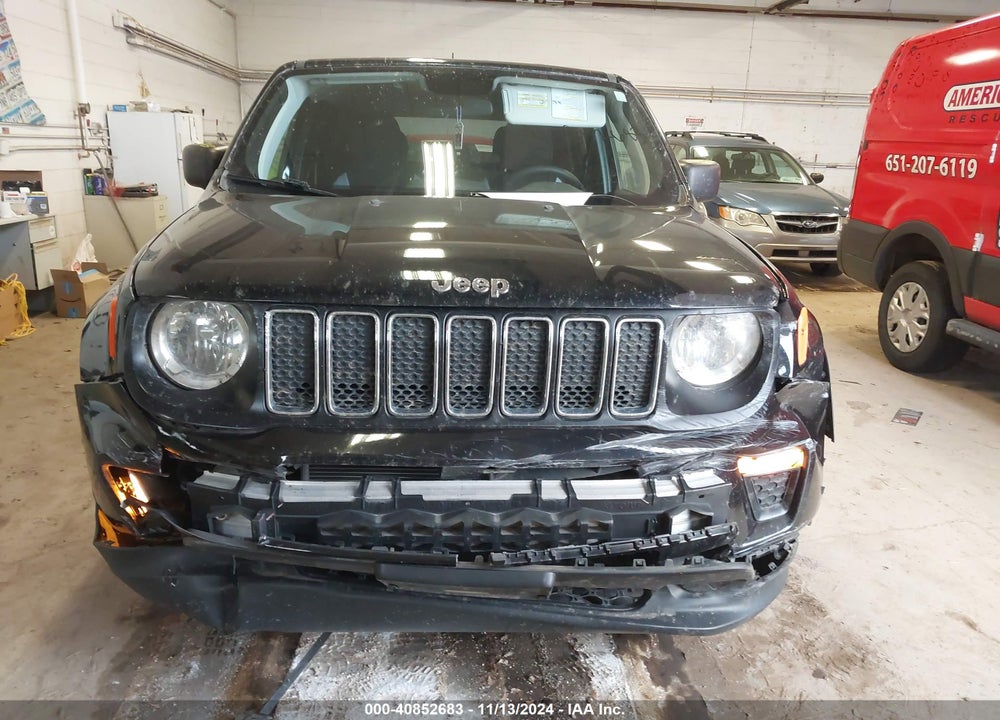 2019 JEEP RENEGADE SPORT FWD VIN: ZACNJAAB6KPK21993