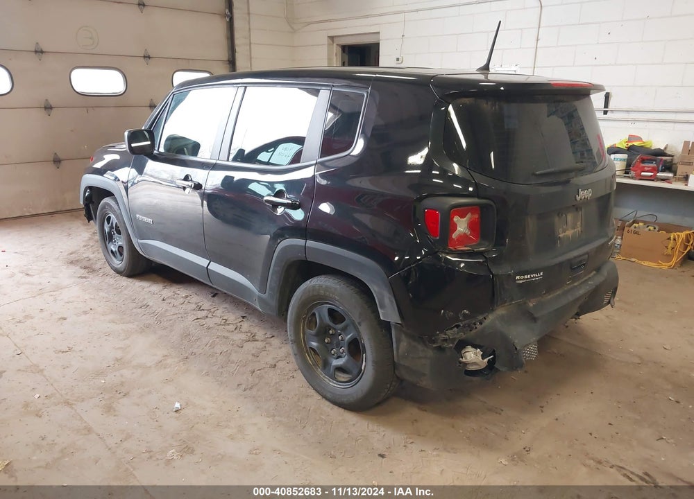 2019 JEEP RENEGADE SPORT FWD VIN: ZACNJAAB6KPK21993