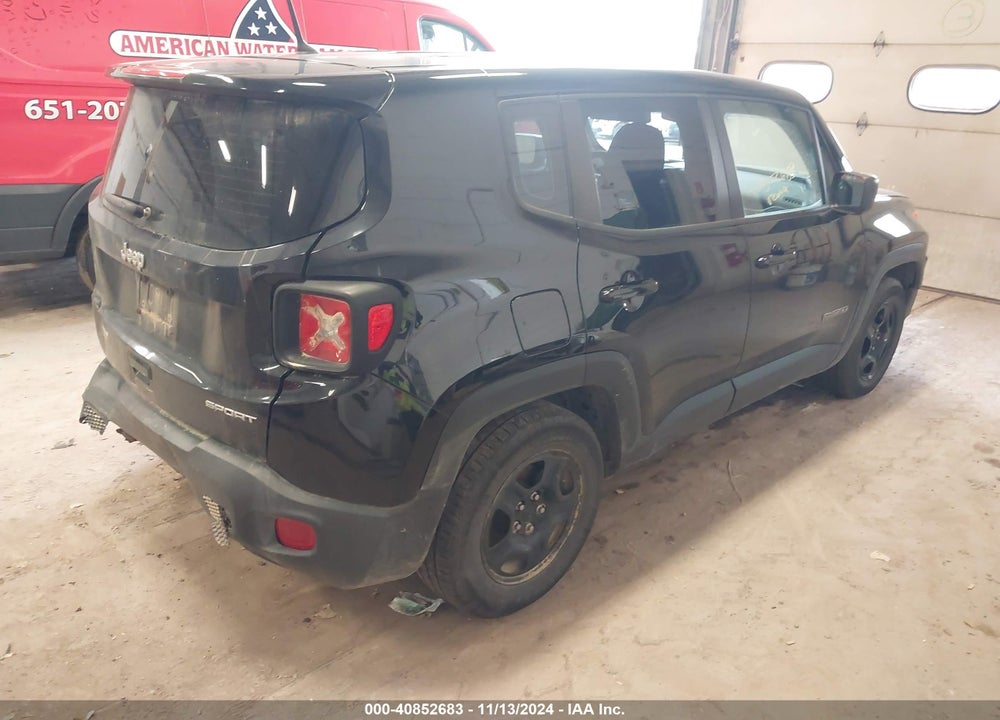 2019 JEEP RENEGADE SPORT FWD VIN: ZACNJAAB6KPK21993