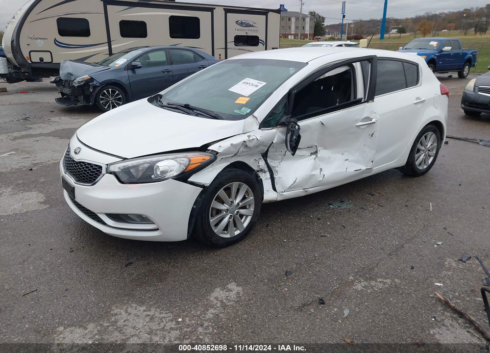 2015 KIA FORTE EX VIN: KNAFX5A82F5372343