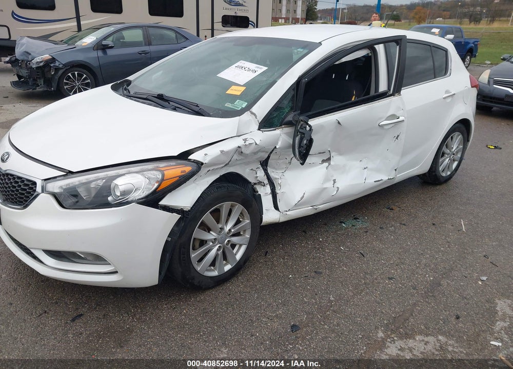 2015 KIA FORTE EX VIN: KNAFX5A82F5372343
