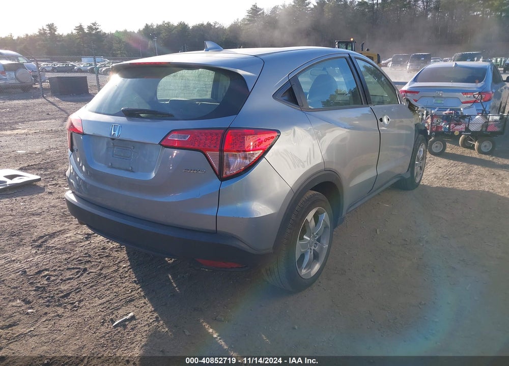 2018 HONDA HR-V LX VIN: 3CZRU6H3XJG729840
