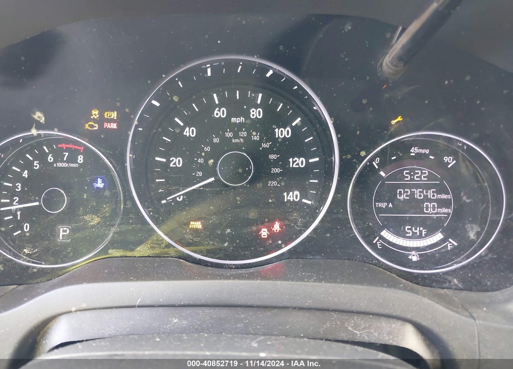 2018 HONDA HR-V LX VIN: 3CZRU6H3XJG729840