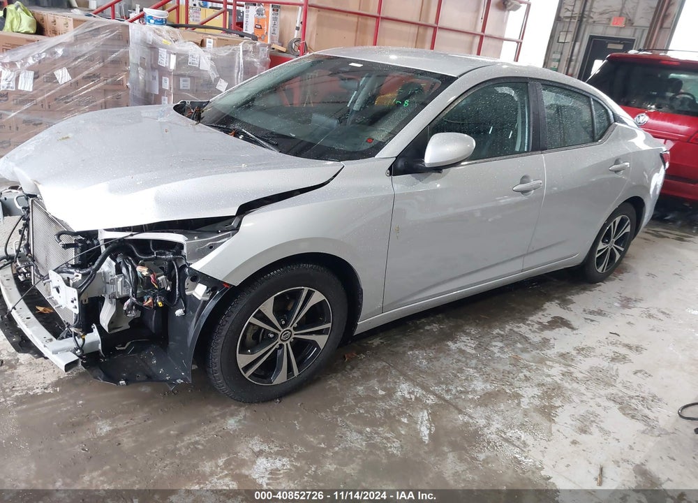 2022 NISSAN SENTRA SV XTRONIC CVT VIN: 3N1AB8CV5NY311363