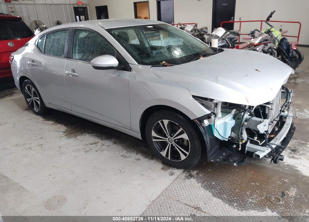 2022 NISSAN SENTRA SV XTRONIC CVT VIN: 3N1AB8CV5NY311363