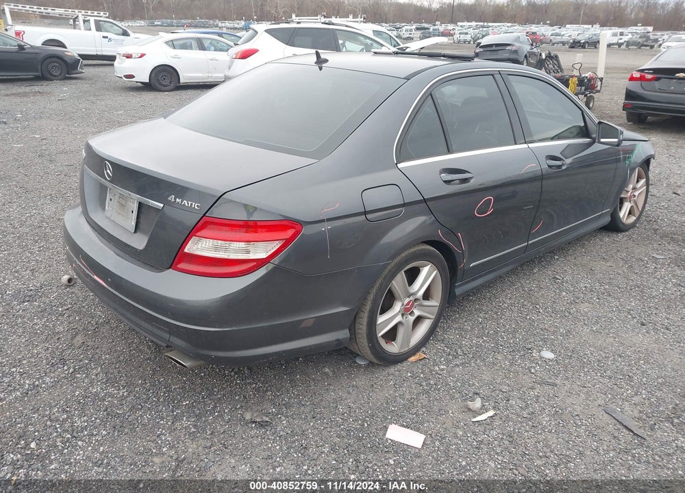2010 MERCEDES-BENZ C 300 LUXURY 4MATIC/SPORT 4MATIC VIN: WDDGF8BB1AR109015