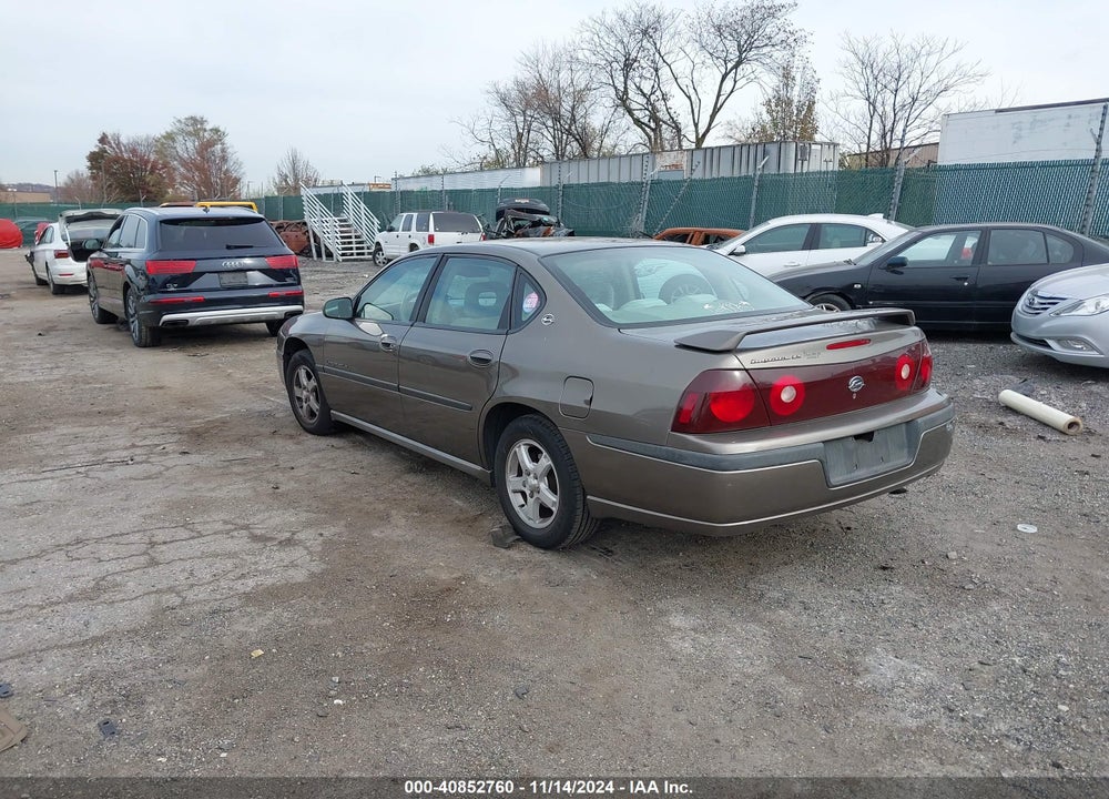 2003 CHEVROLET IMPALA LS VIN: 2G1WH52K639329948