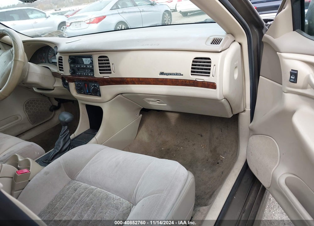 2003 CHEVROLET IMPALA LS VIN: 2G1WH52K639329948