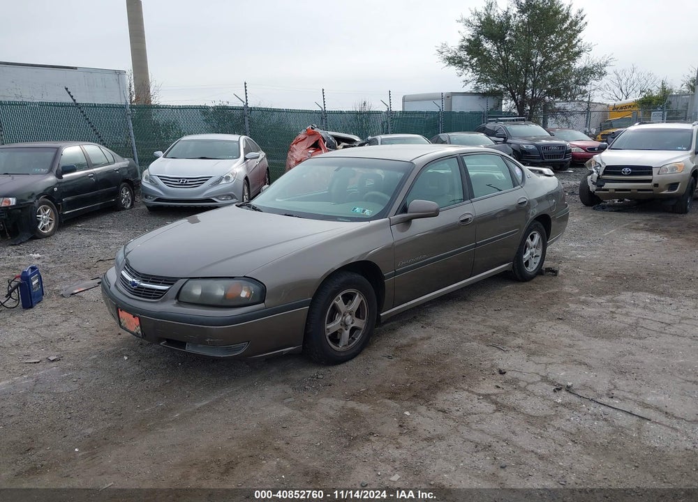 2003 CHEVROLET IMPALA LS VIN: 2G1WH52K639329948
