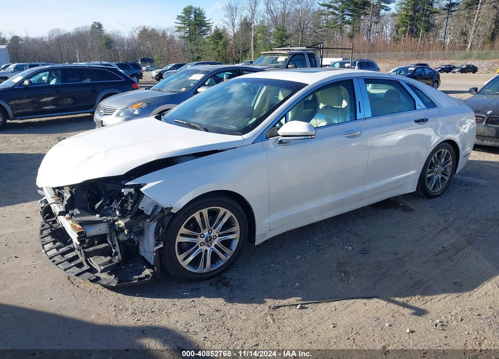 2013 LINCOLN MKZ VIN: 3LN6L2J96DR802967