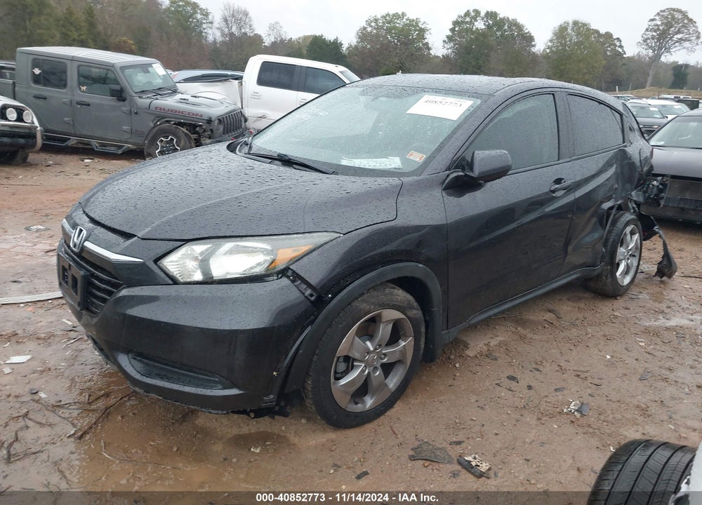 2016 HONDA HR-V LX VIN: 3CZRU5H35GM735520