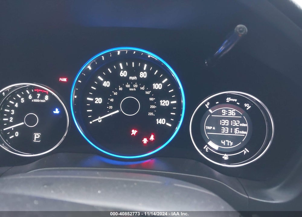 2016 HONDA HR-V LX VIN: 3CZRU5H35GM735520