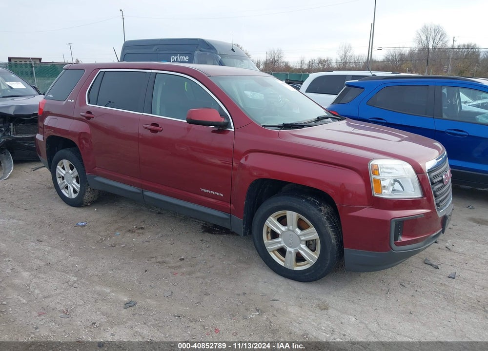 2016 GMC TERRAIN SLE-1 VIN: 2GKALMEK6G6215918