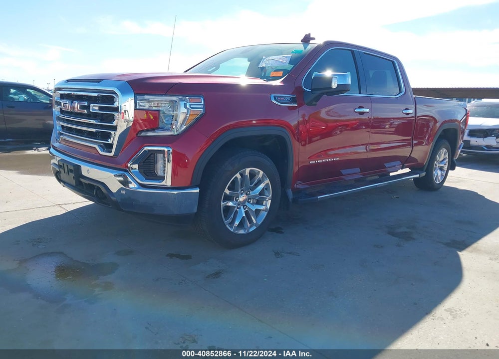 2022 GMC SIERRA 1500 LIMITED 4WD  STANDARD BOX SLT VIN: 3GTU9DEL2NG187827