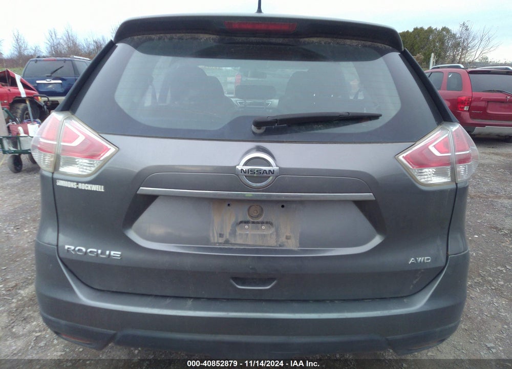 2015 NISSAN ROGUE S VIN: KNMAT2MV1FP527364