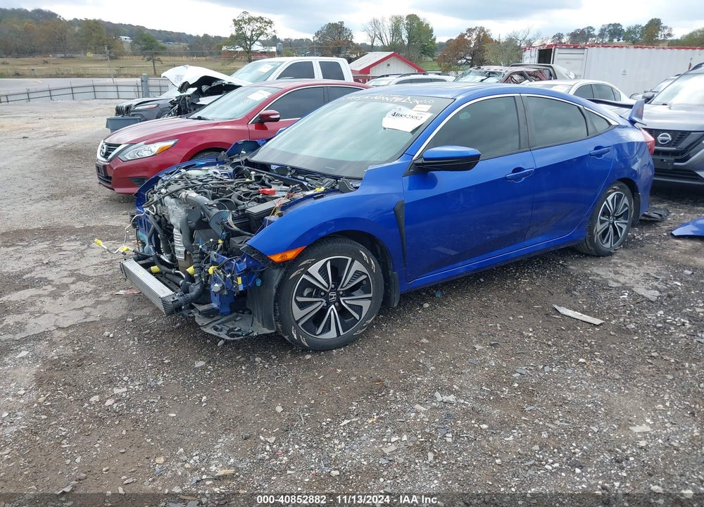 2018 HONDA CIVIC EX-L VIN: 2HGFC1F70JH641952