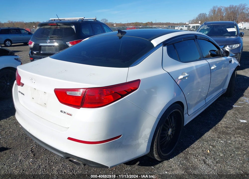 2015 KIA OPTIMA EX VIN: 5XXGN4A77FG365480