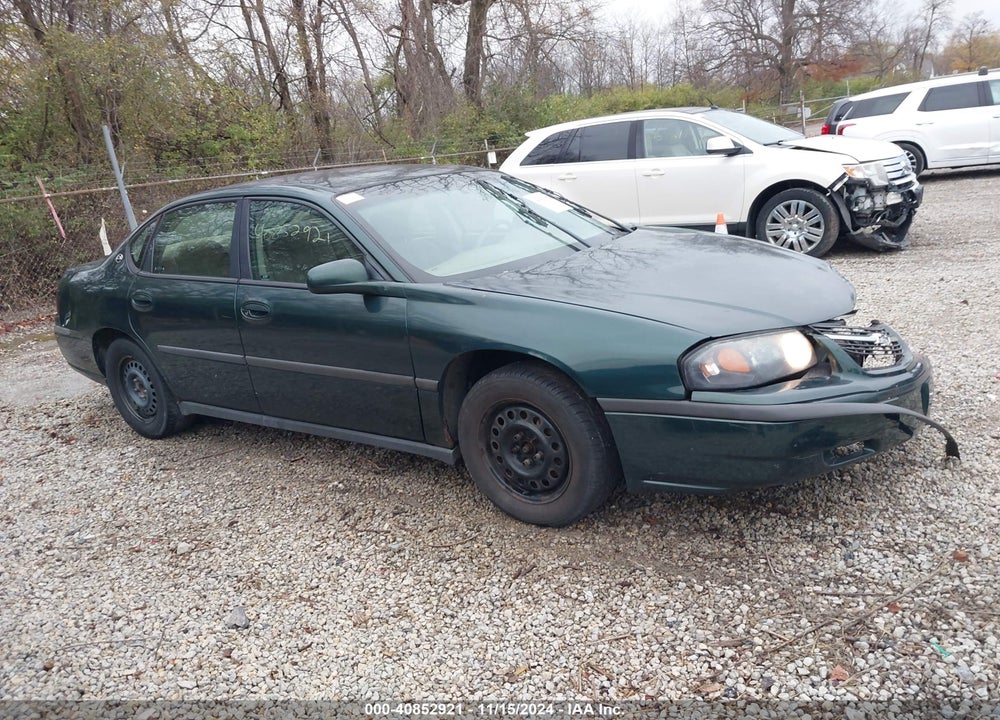 2002 CHEVROLET IMPALA VIN: 2G1WF55E229209588