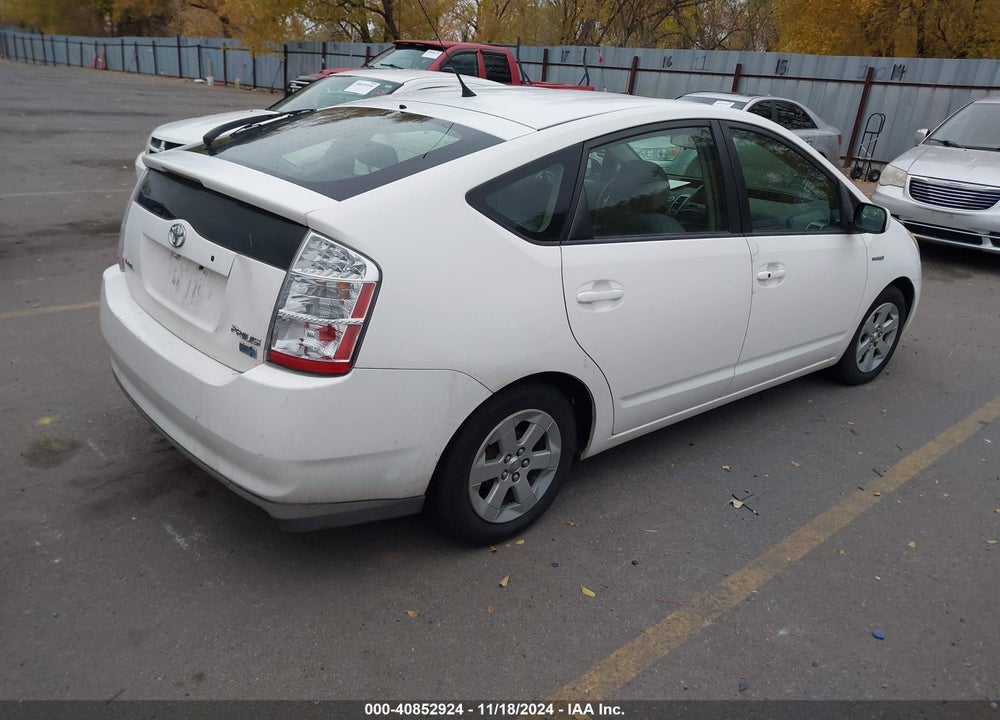 2008 TOYOTA PRIUS VIN: JTDKB20U783342699