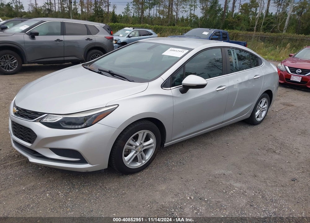 2018 CHEVROLET CRUZE LT AUTO VIN: 1G1BE5SM2J7165993