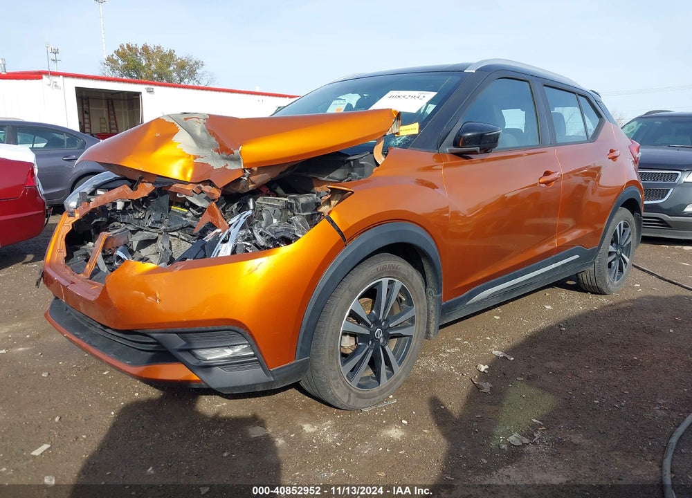 2019 NISSAN KICKS SR VIN: 3N1CP5CU7KL566881