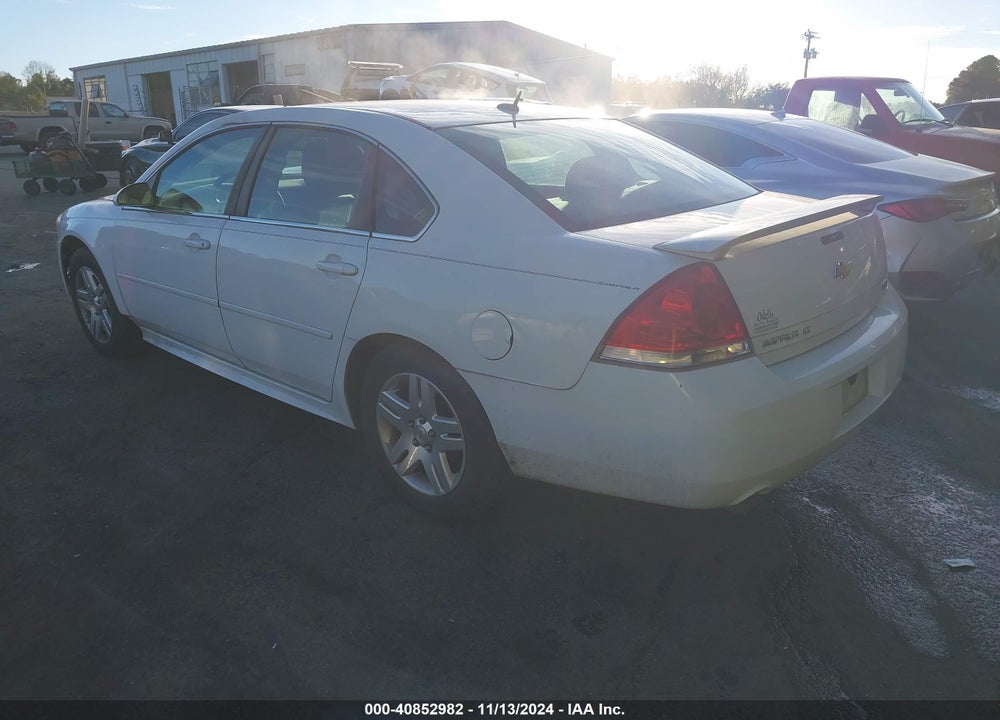 2012 CHEVROLET IMPALA LT VIN: 2G1WG5E3XC1129838