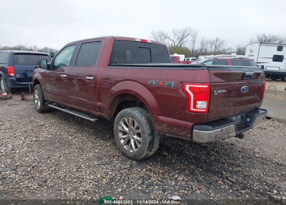 2017 FORD F-150 XLT VIN: 1FTEW1EG8HFA31912