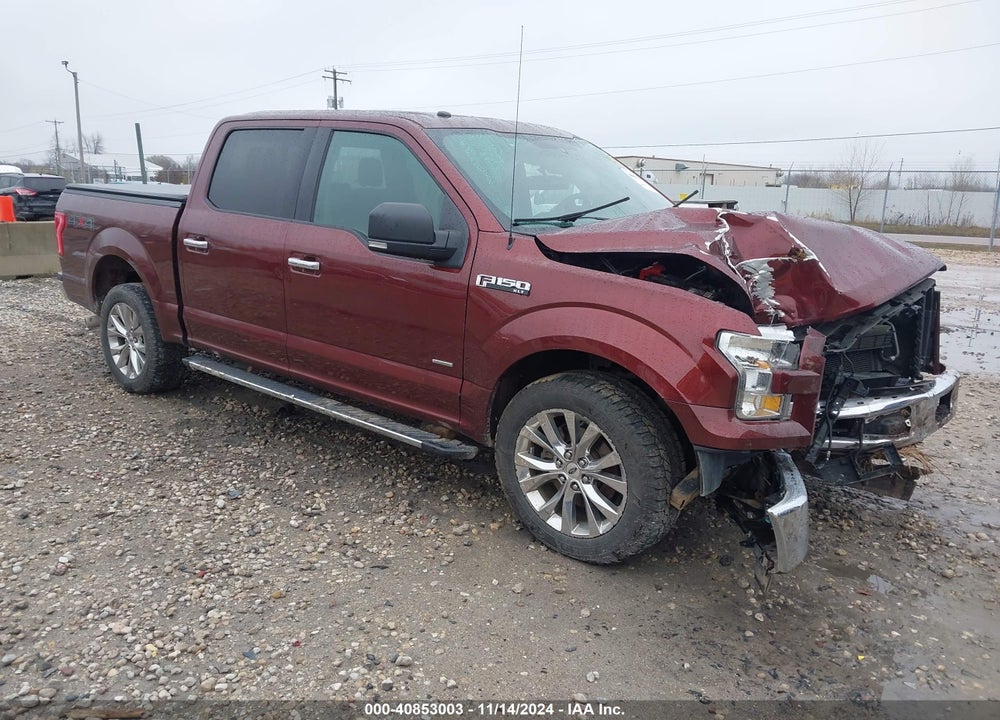 2017 FORD F-150 XLT VIN: 1FTEW1EG8HFA31912