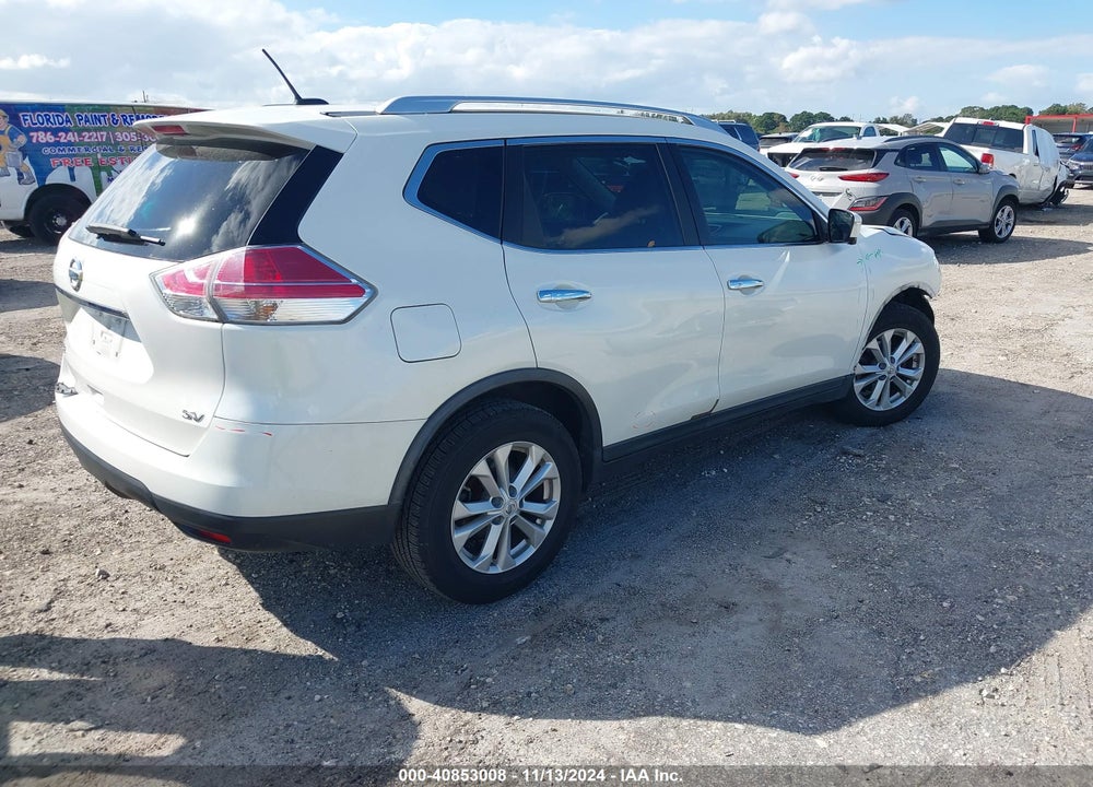 2015 NISSAN ROGUE SV VIN: KNMAT2MT3FP525744
