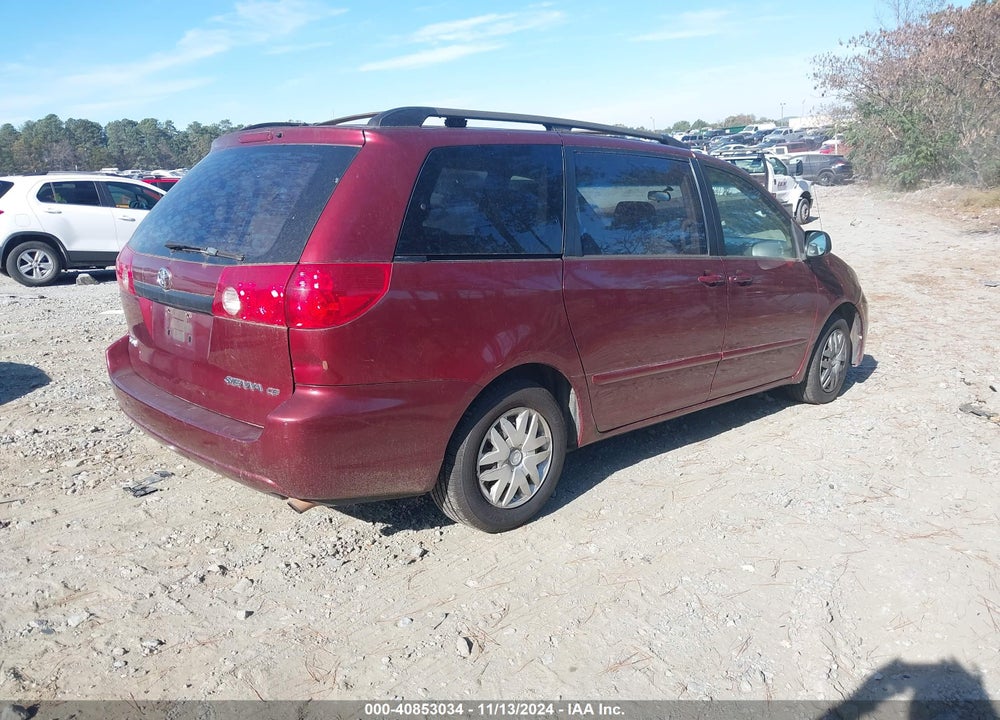 2006 TOYOTA SIENNA CE VIN: 5TDZA23C66S431695