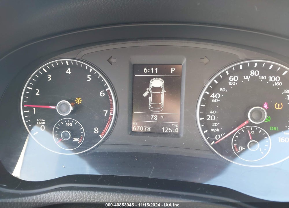 2015 VOLKSWAGEN PASSAT 1.8T SE VIN: 1VWBT7A32FC004816