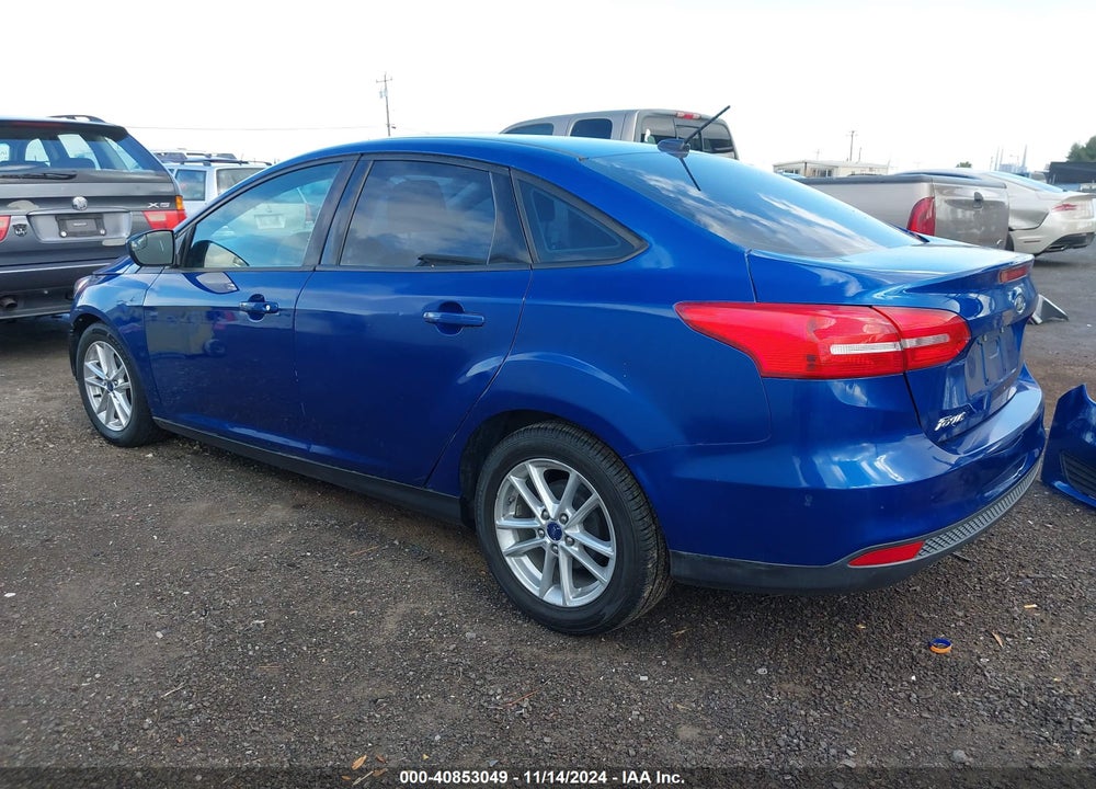 2018 FORD FOCUS SE VIN: 1FADP3F22JL272885