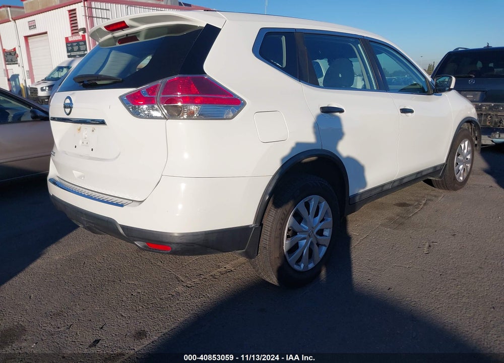 2016 NISSAN ROGUE S VIN: 5N1AT2MT1GC844855