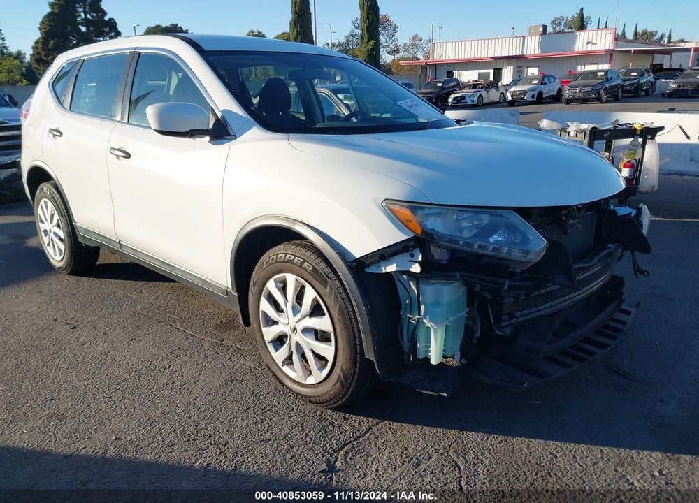 2016 NISSAN ROGUE S VIN: 5N1AT2MT1GC844855