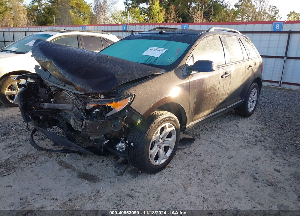 2013 FORD EDGE SEL VIN: 2FMDK3JC8DBC05457