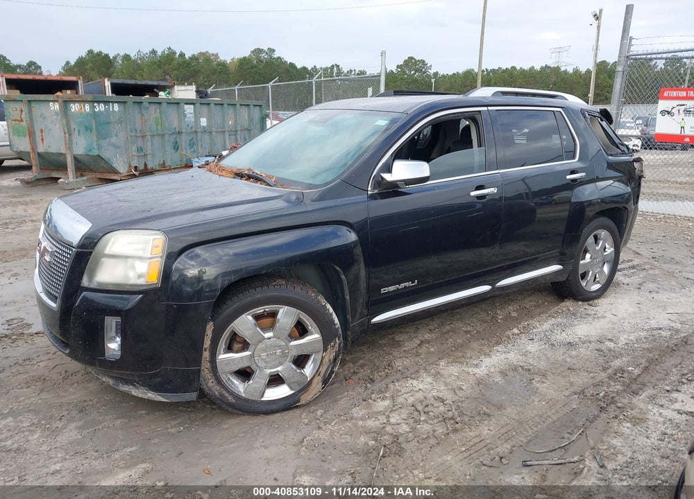 2013 GMC TERRAIN DENALI VIN: 2GKFLYE3XD6135765